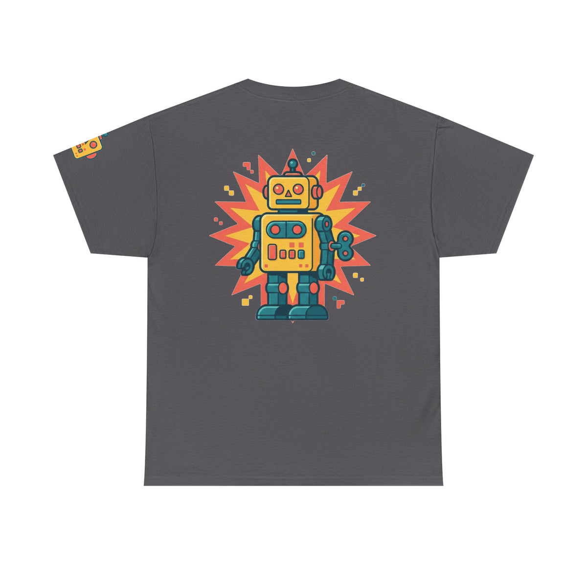 Color: Charcoal | Toy Robot Premium Graphic Tee