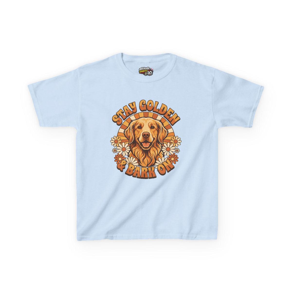 "Stay Golden & Bark On" Kids Tee