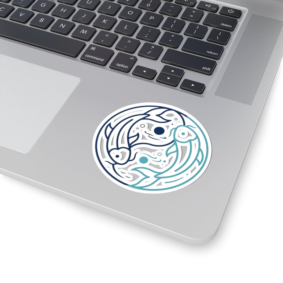 "Yin Yang Pisces" Sticker