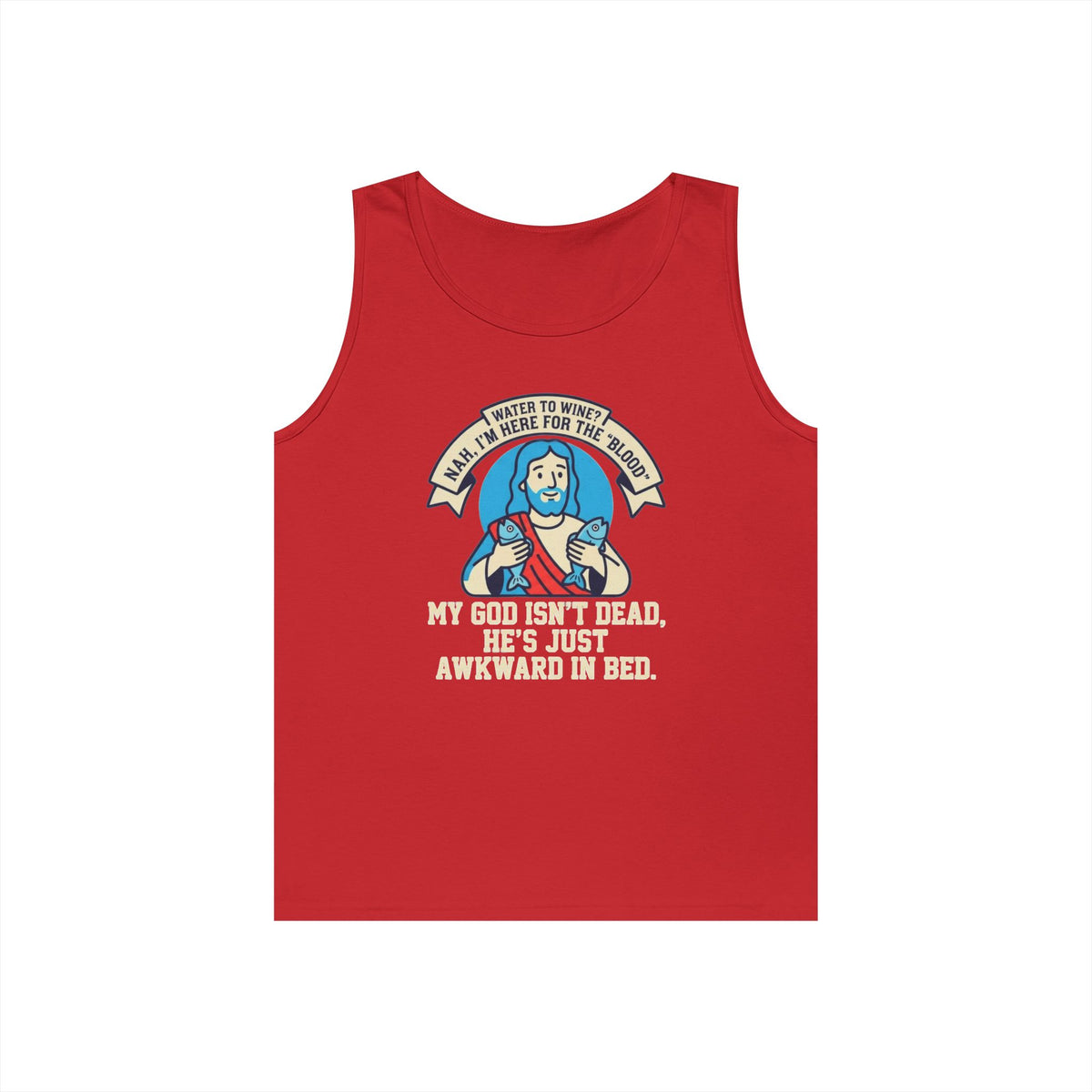 "Good Book Series Not Dead Awkward In Bed" Tank Top