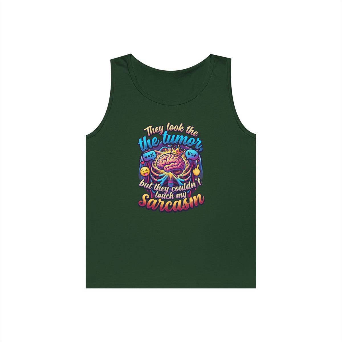 "Took the Tumor But Not My Saracasm" Tank Top