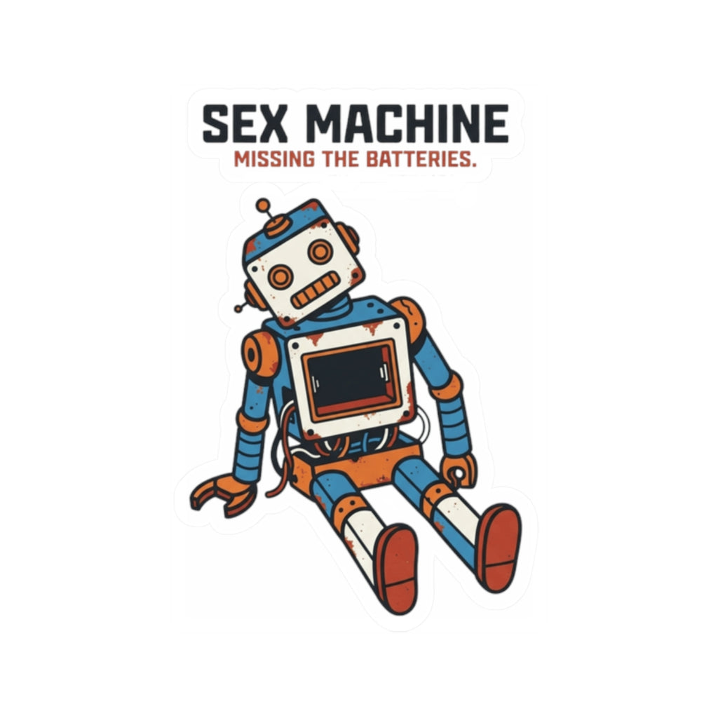 "Sex Machine" Sticker — Main