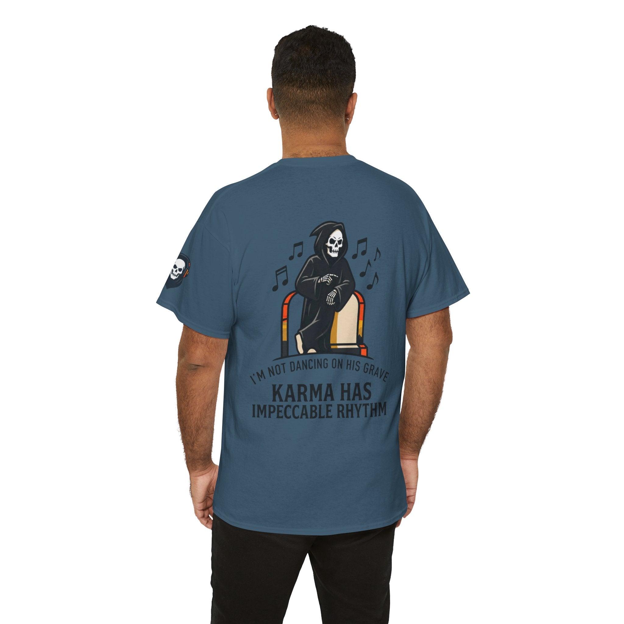 "Dancing On Grave" Premium Graphic Tee