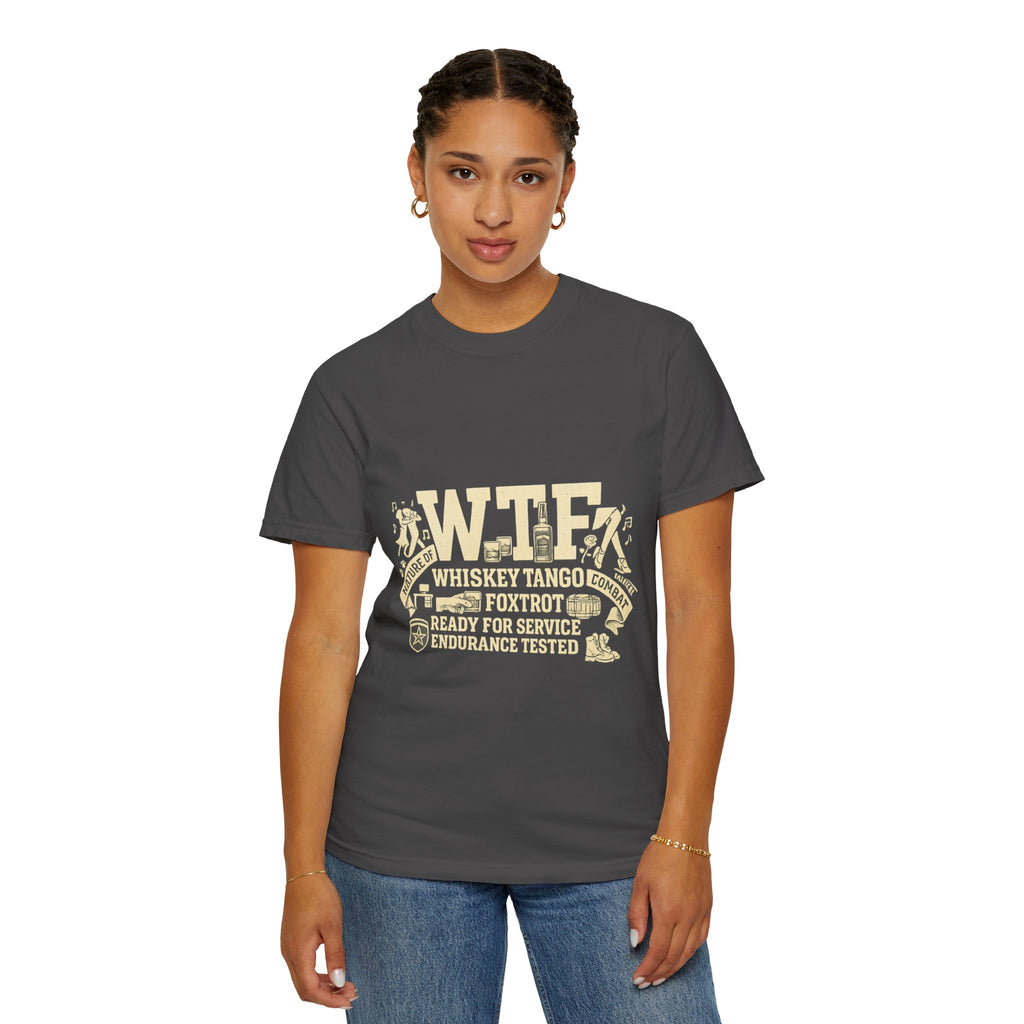 WTF Nature of Combat | Garment-Dyed Tee — AttitudeShirts