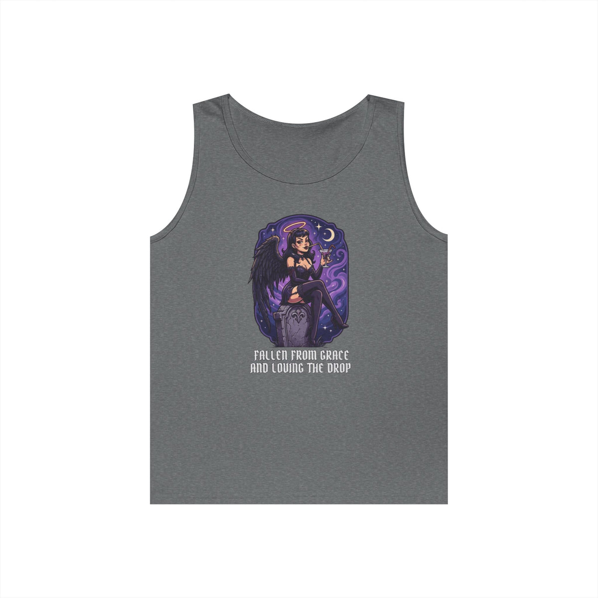 Color: Graphite Heather | Fallen From Grace and Loving the Drop Tank Top