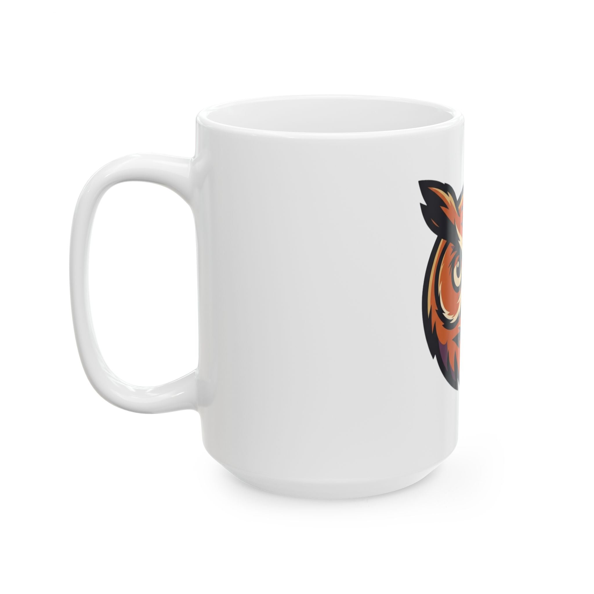 "October Legend" White Ceramic Mug — Graphic