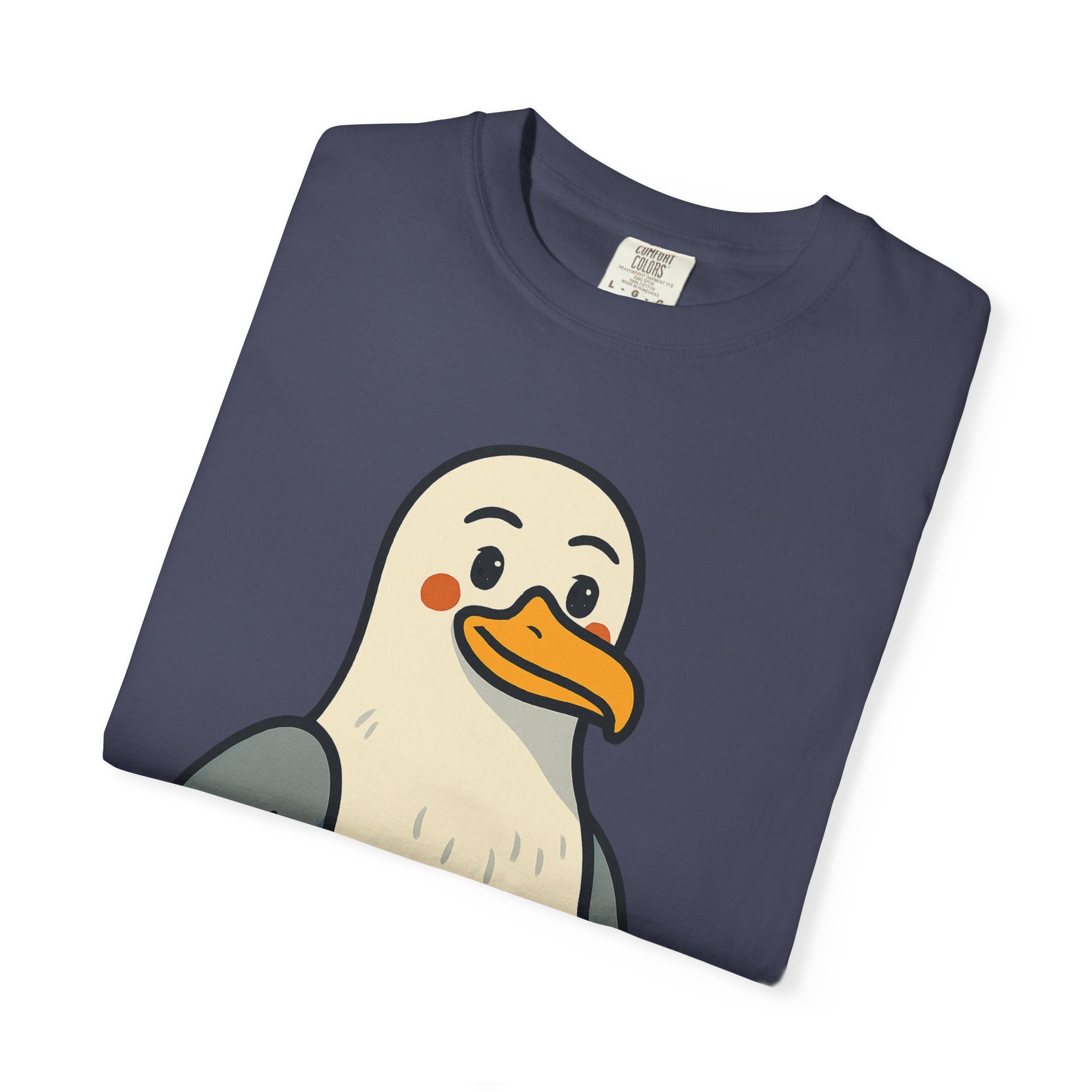 "Utah Seagull - When One Wife Isn't Enough" Unisex Garment-Dyed T-shirt