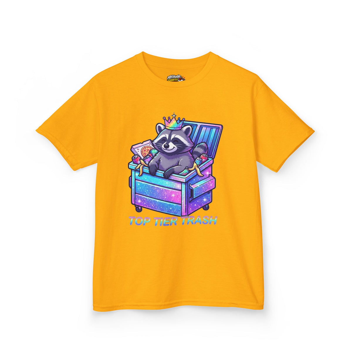 Color: Gold | Top Tier Trash Kids Tee