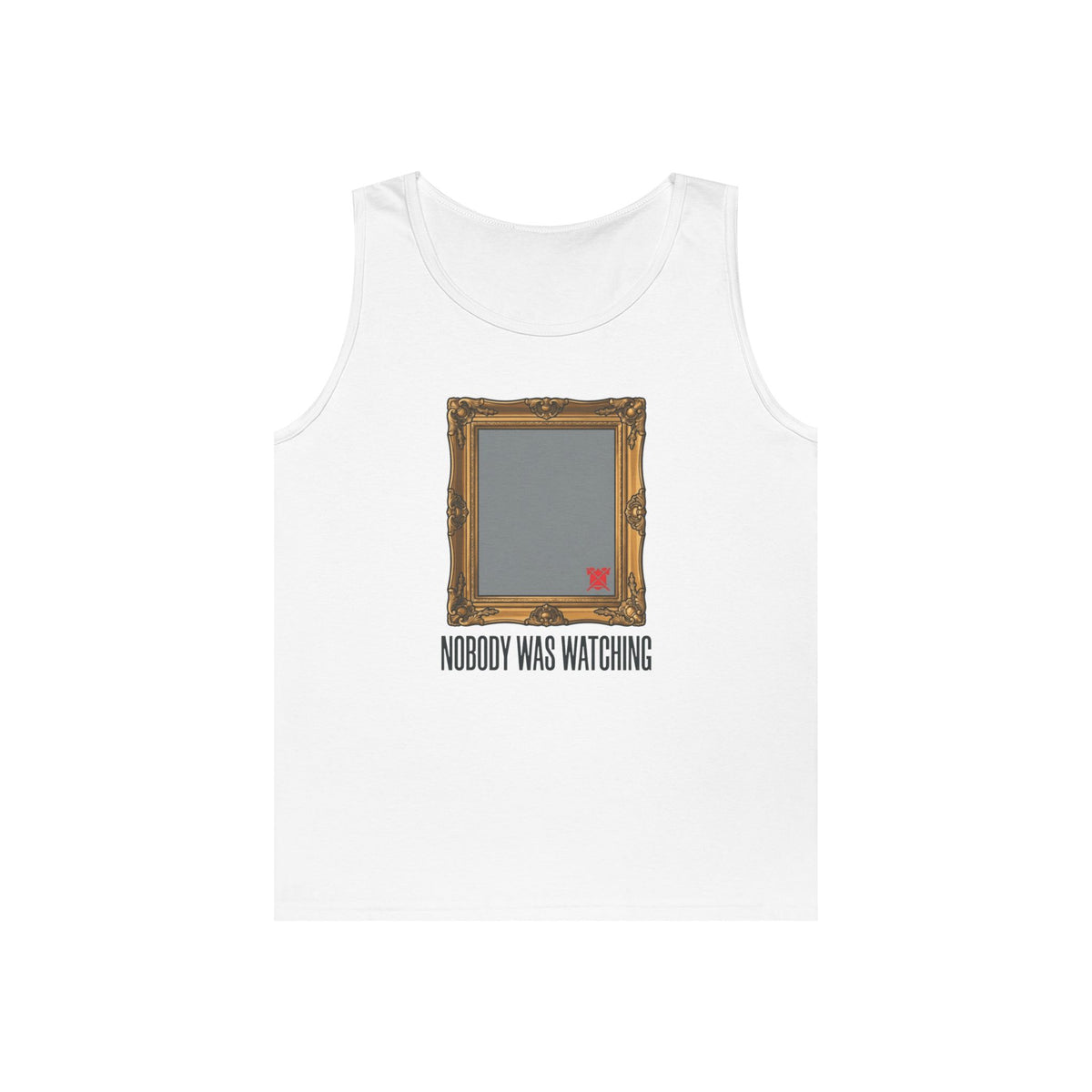 Color: White | Nobody Was Watching Tank Top