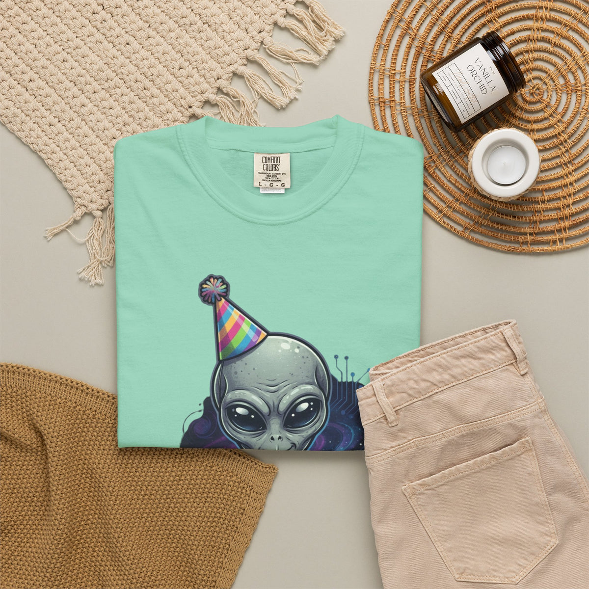 I Came For the Probing Unisex Garment-Dyed Tee
