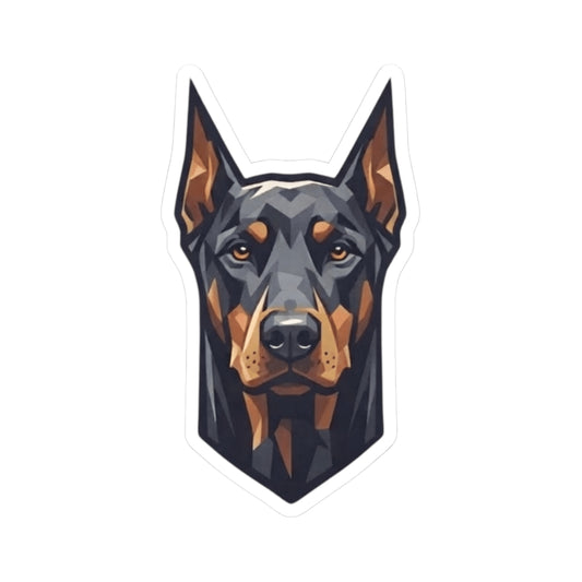 "Doberman Defender" Sticker