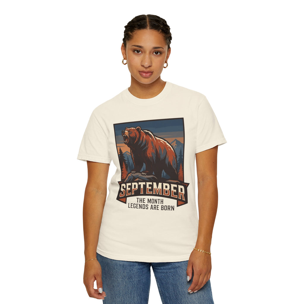 "September Legend" Unisex Garment-Dyed Tee