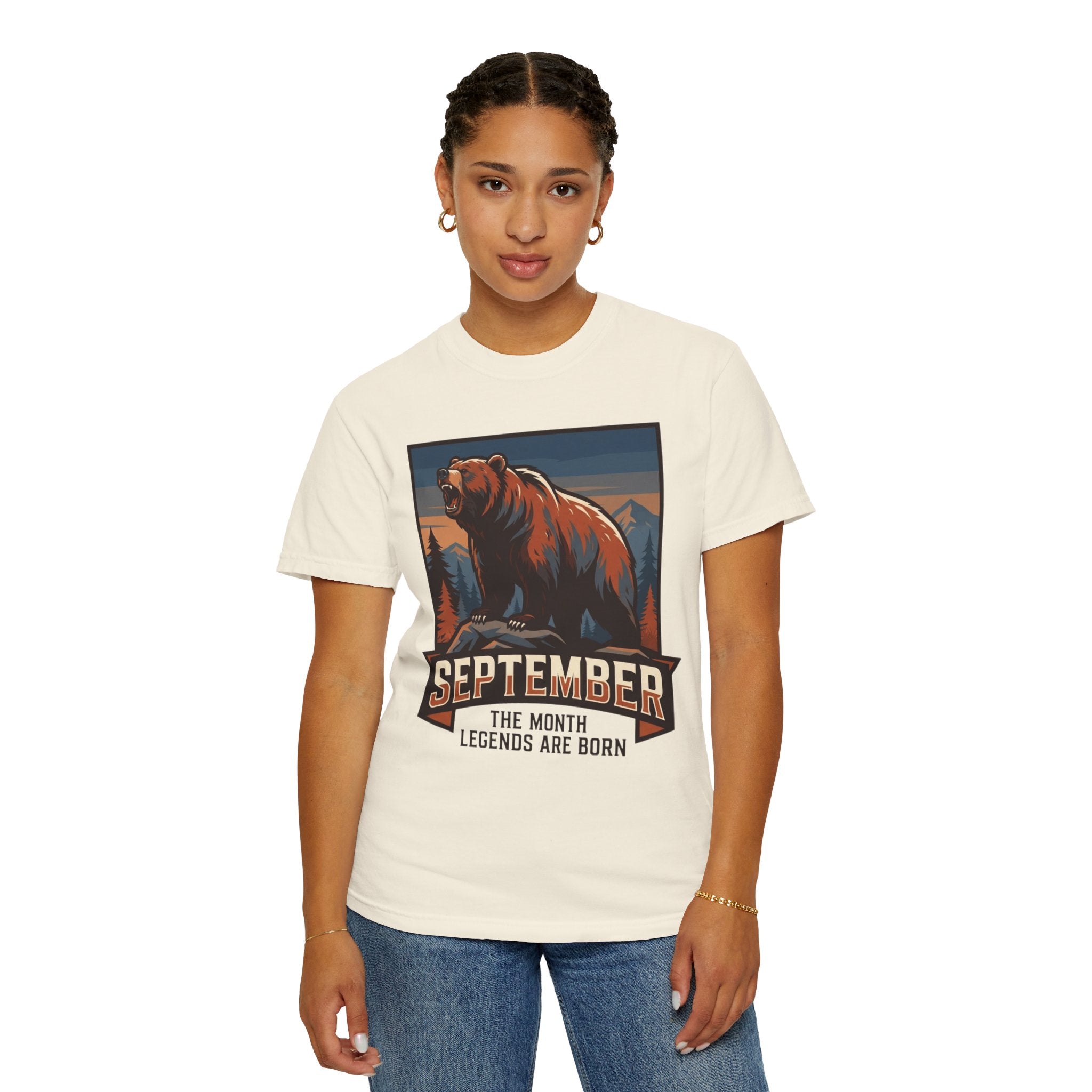 "September Legend" Unisex Garment-Dyed Tee