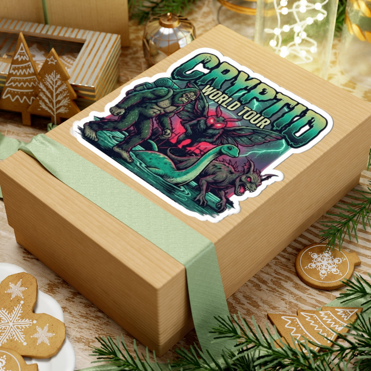 "Puzizia (Global-Cryptid Mashup) Cryptid World Tour" Sticker — Main