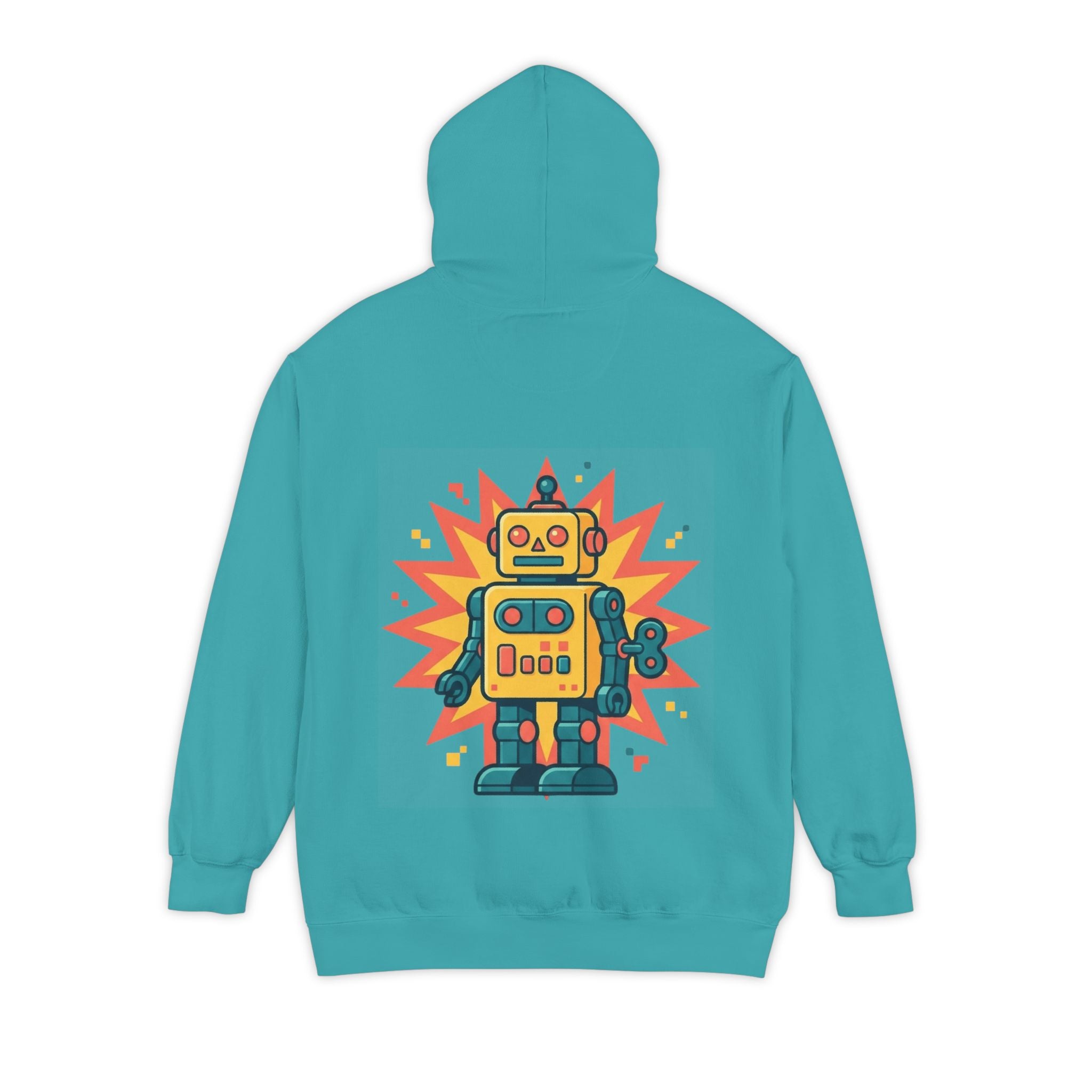 "Toy Robot" Garment-Dyed Hoodie