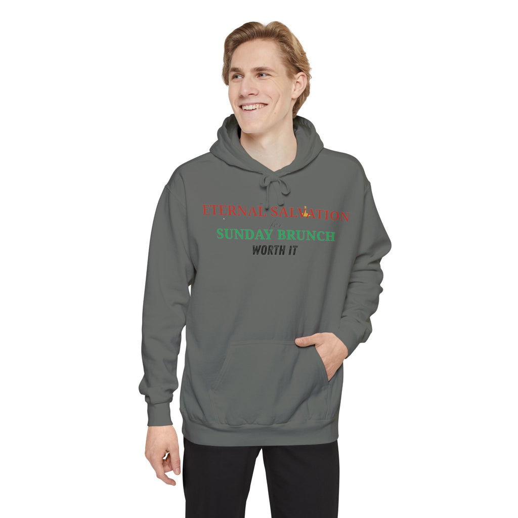 Brunch So Hard | Garment-Dyed Hoodie — AttitudeShirts