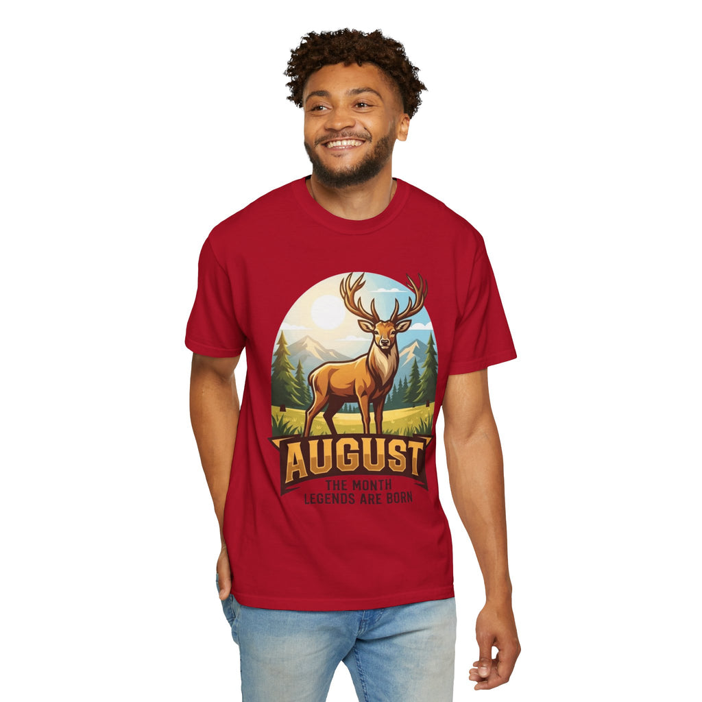 "August Legend" Unisex Garment-Dyed Tee