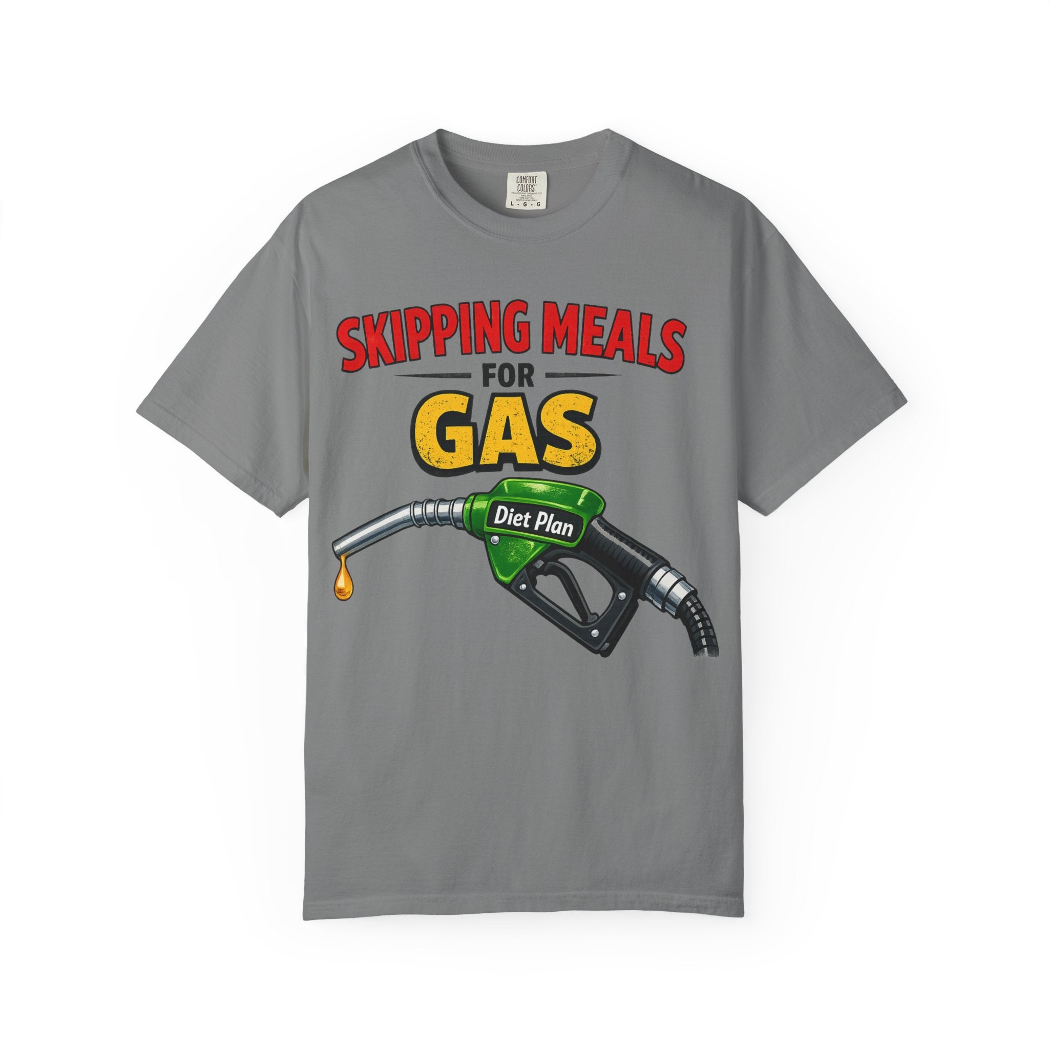 "The High-Octane Diet Plan" Unisex Garment-Dyed T-shirt