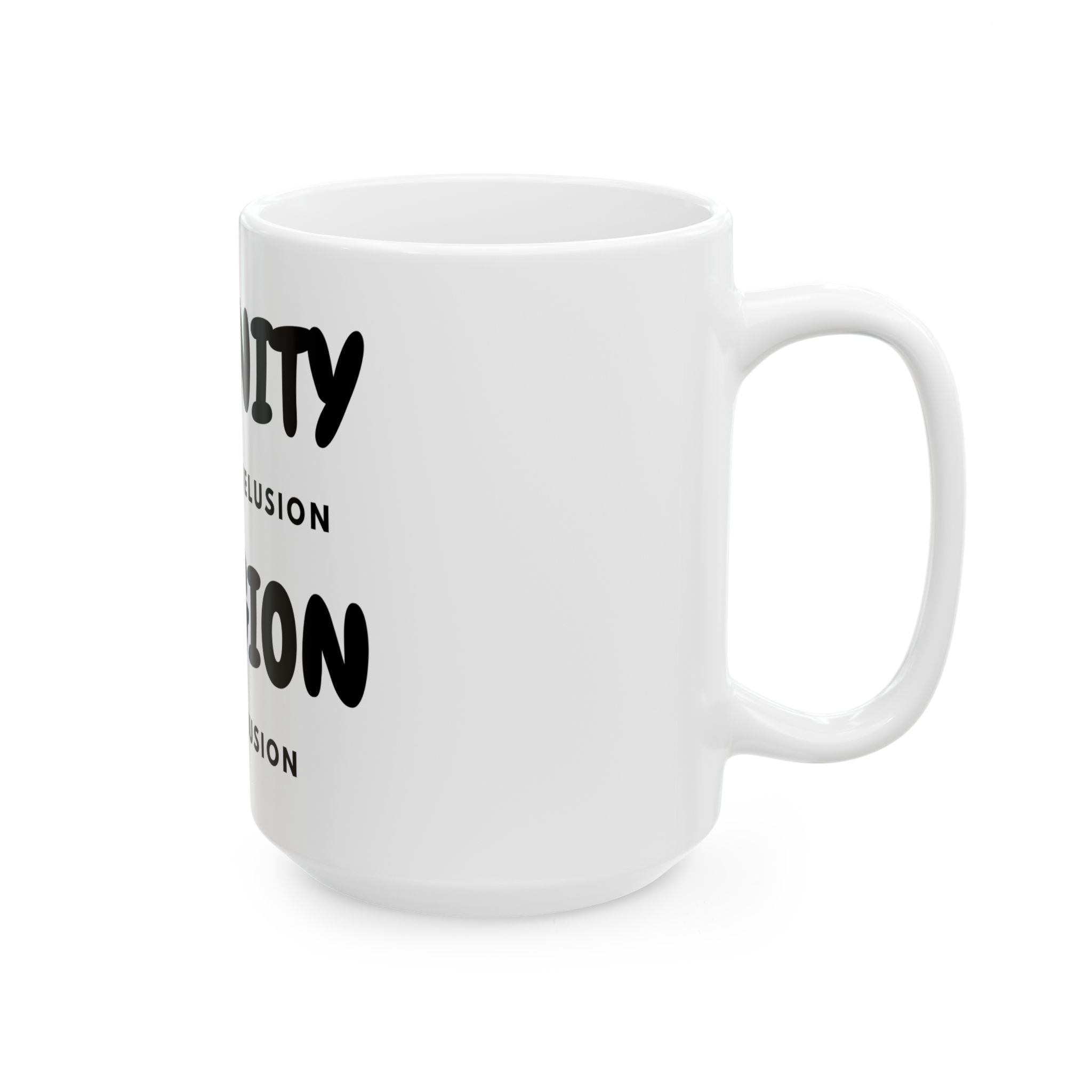 "Insanity Religion" White Ceramic Mug