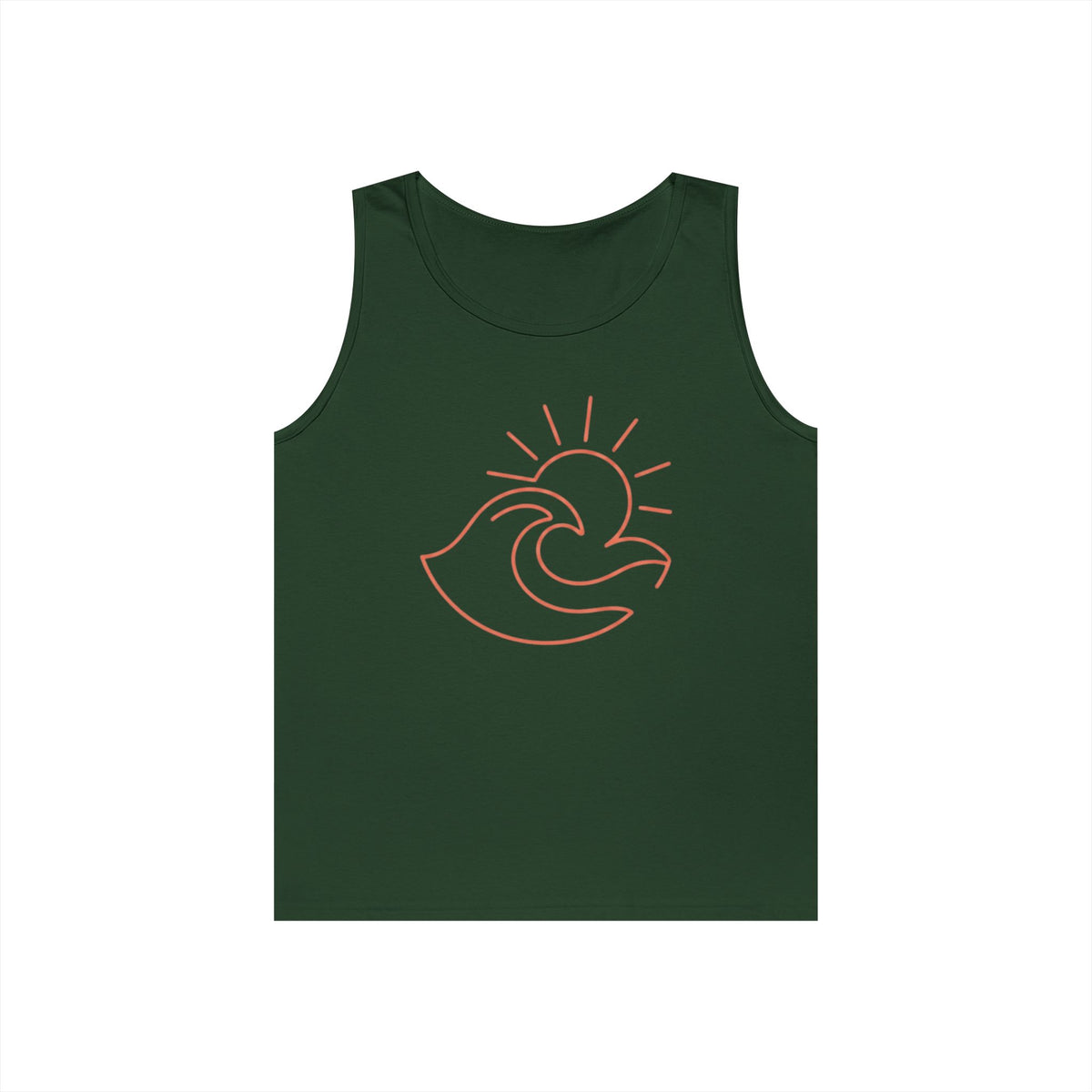 Color: Forest Green | Sun Tank Top