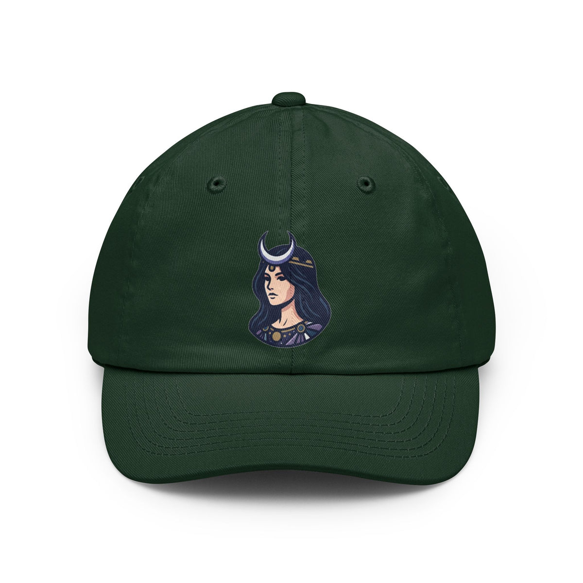 Color: Forest Green | The Cosmic Tarot (High Priestess) Dad Hat