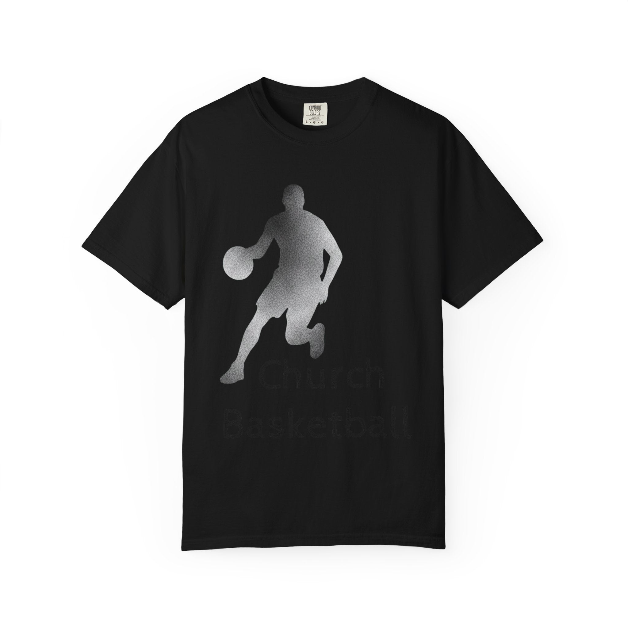 "Church Basketball: High Court" Unisex Garment-Dyed T-shirt