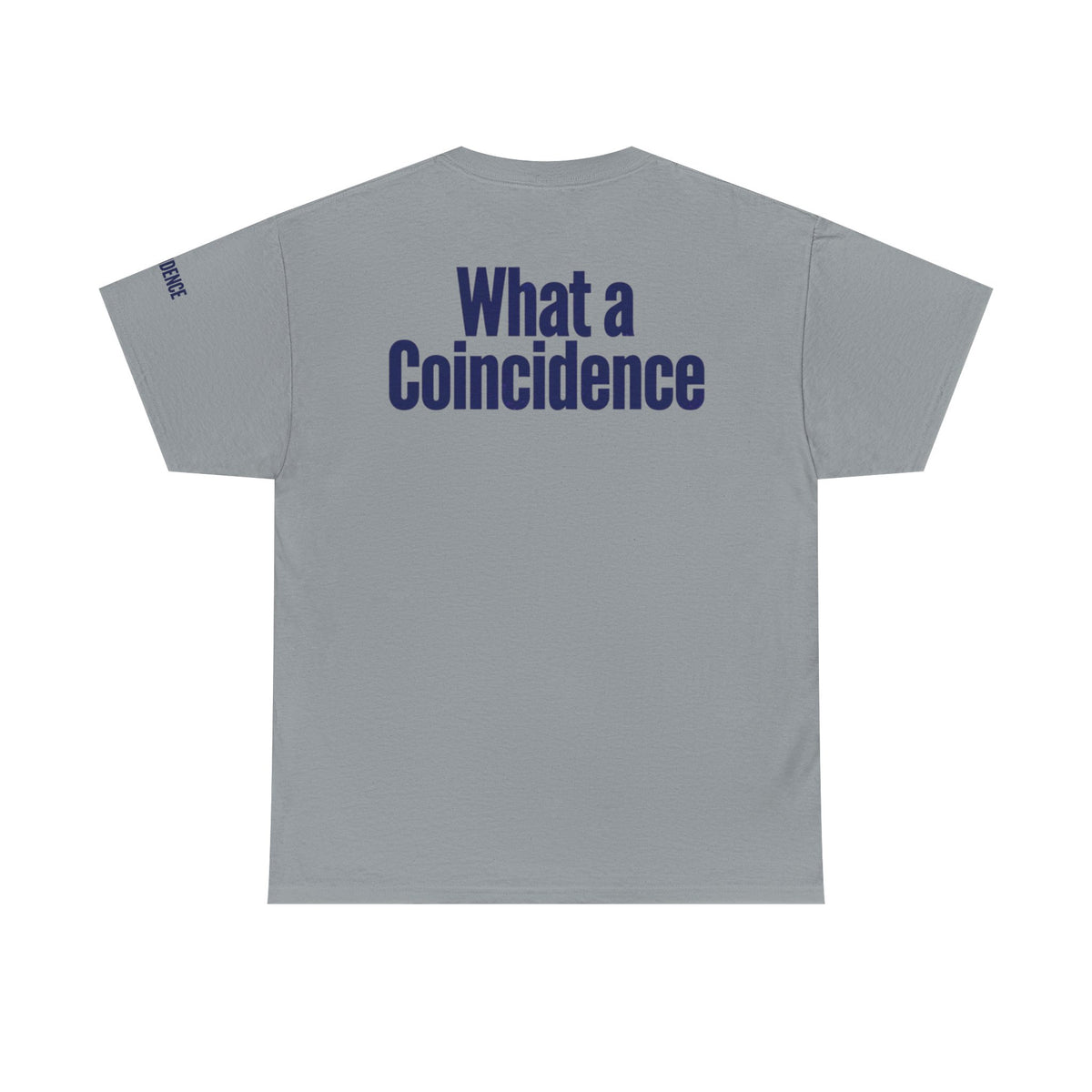 Color: Gravel | What A Coincidence Premium Graphic Tee