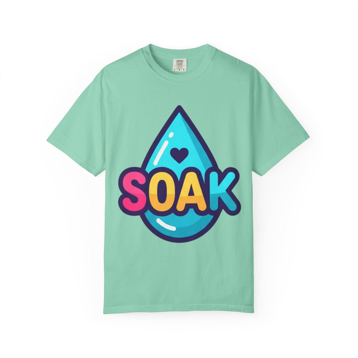 Color: Island Reef | Soak Unisex Garment-Dyed Tee