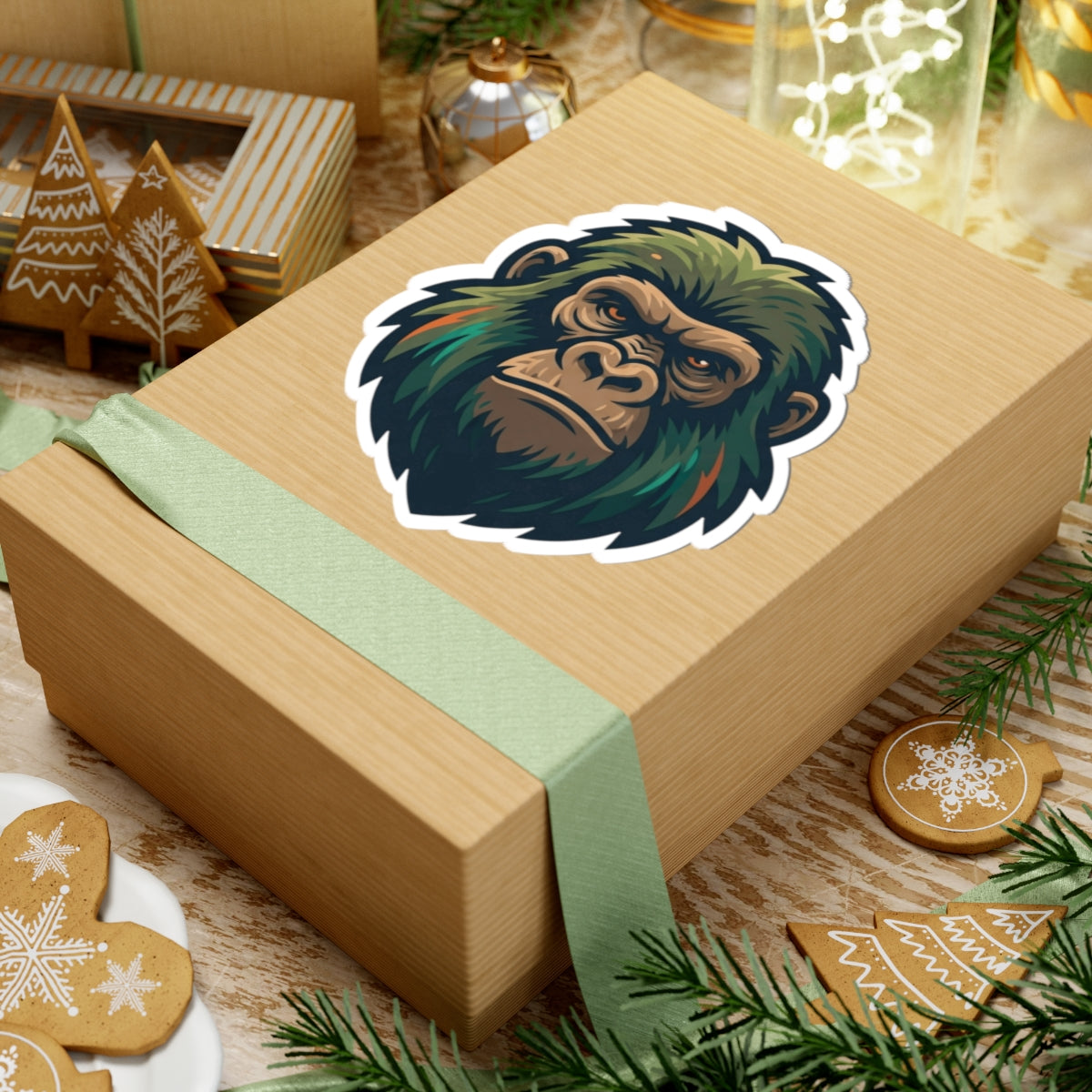 "The Bukit Timah Monkey Man (Singapore)" Sticker