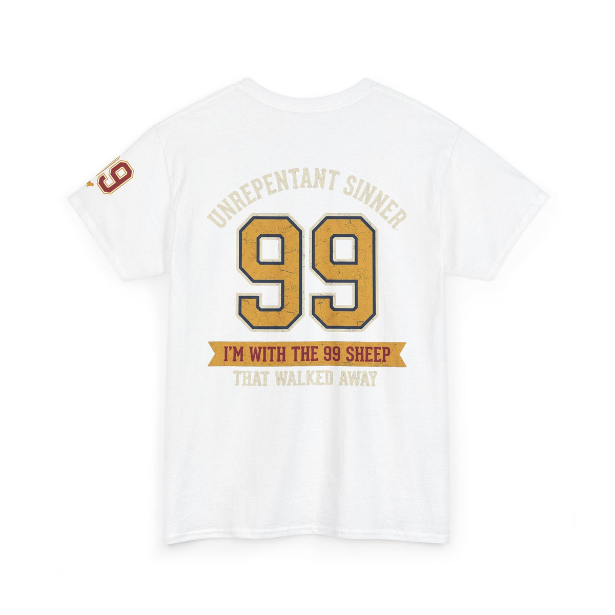 "Good Book Series 99 Unrepentant Sinner" Premium Graphic Tee