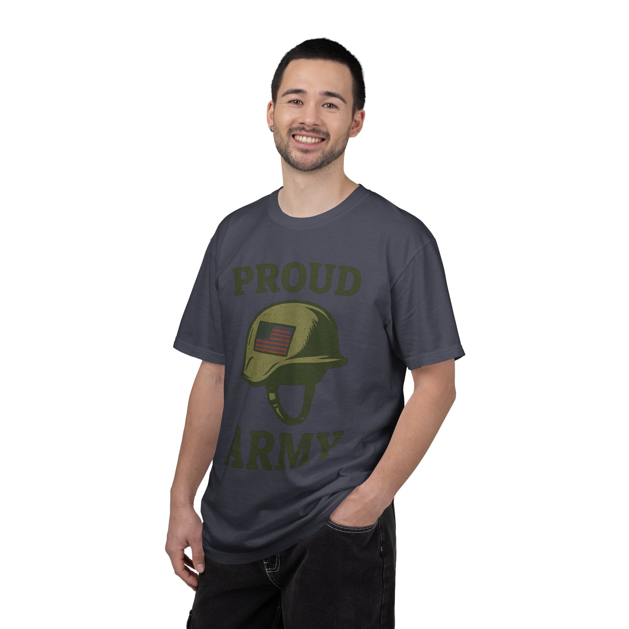 "Proud Army" Unisex Garment-Dyed T-shirt