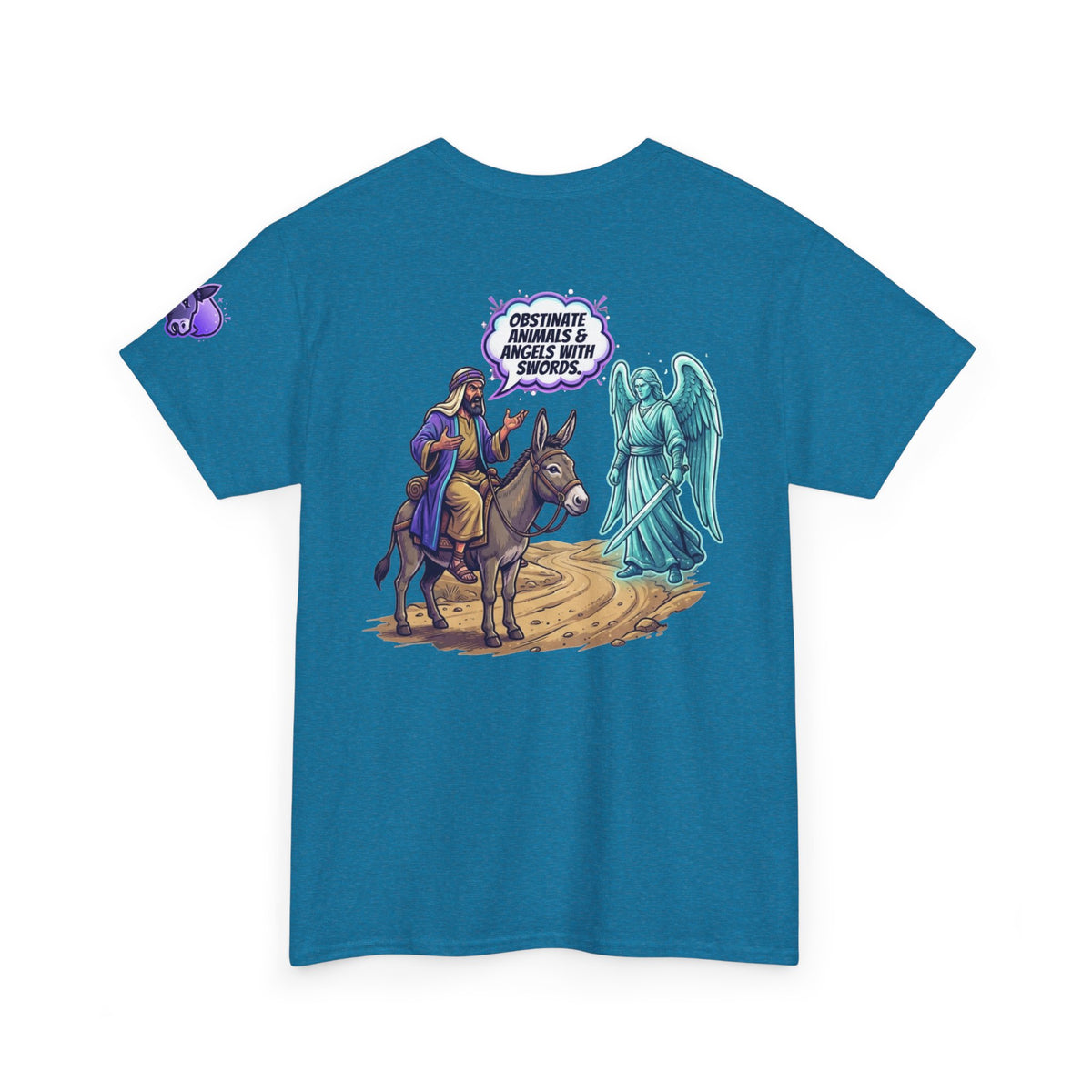 Good Book Series Obstinate Animals & Angels With Swords Premium Graphic Tee