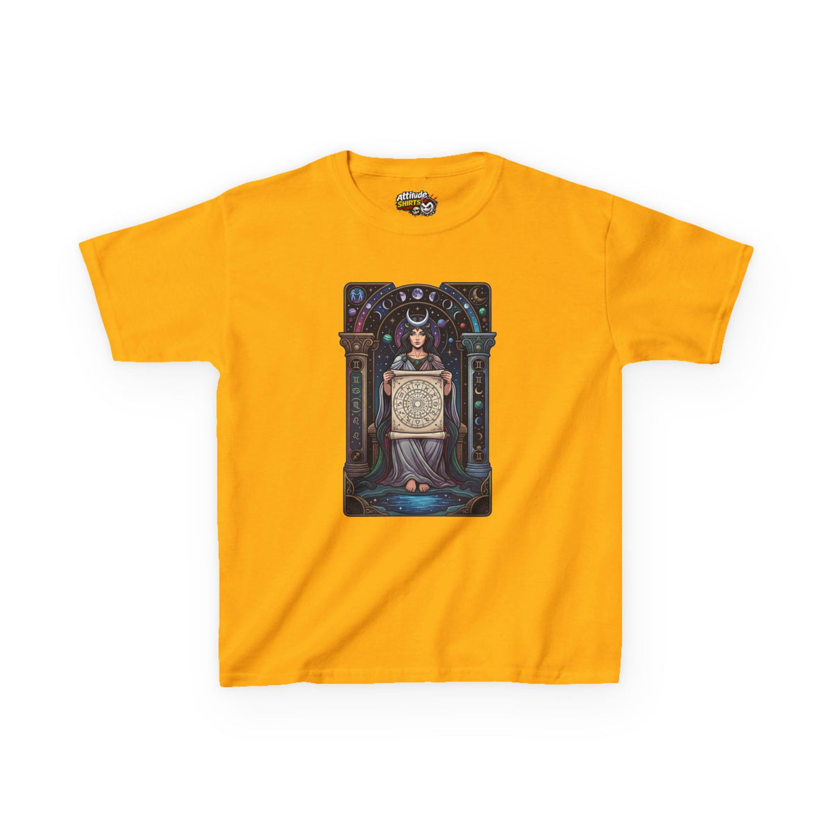 "The Cosmic Tarot (High Priestess)" Kids Tee