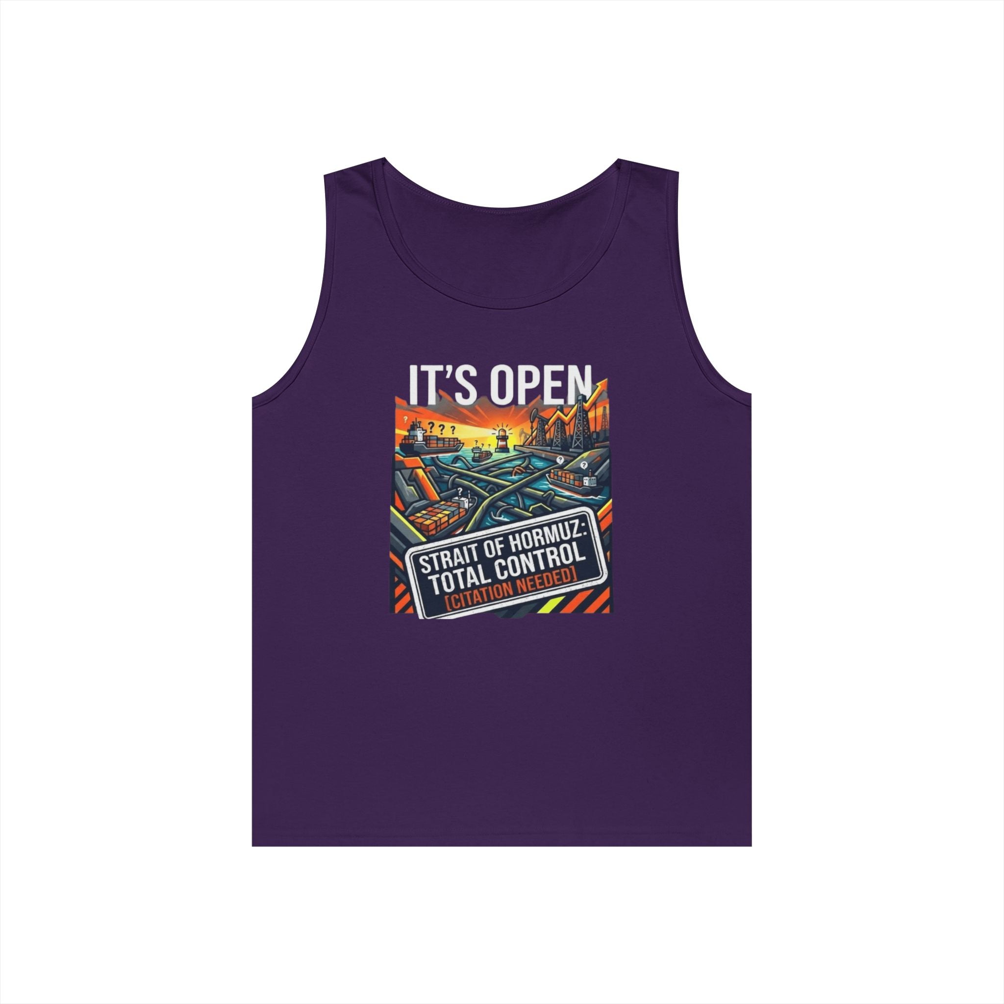 "Straight Of Hormuz is Open" Tank Top