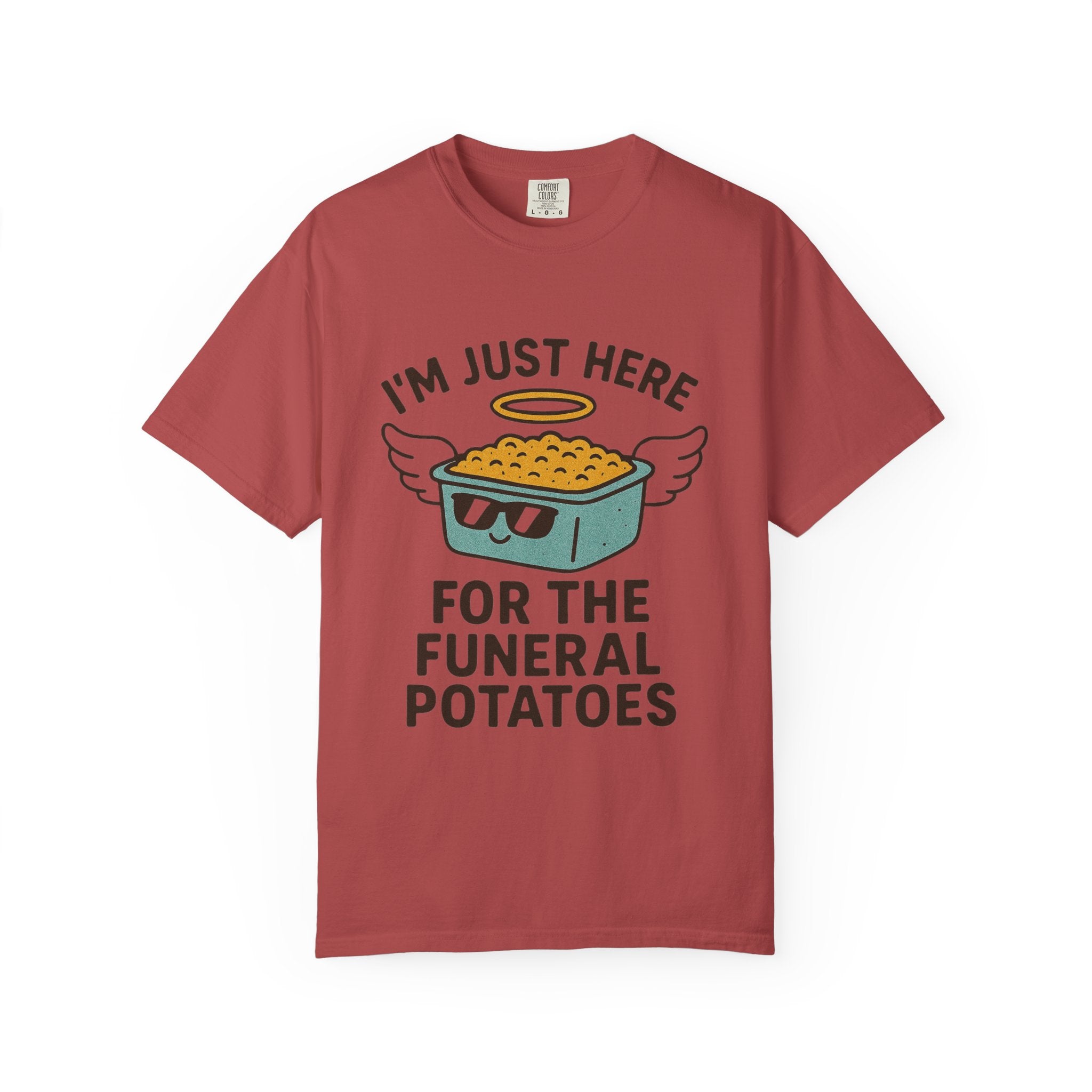 "Funeral Potatoes" Unisex Garment-Dyed T-shirt