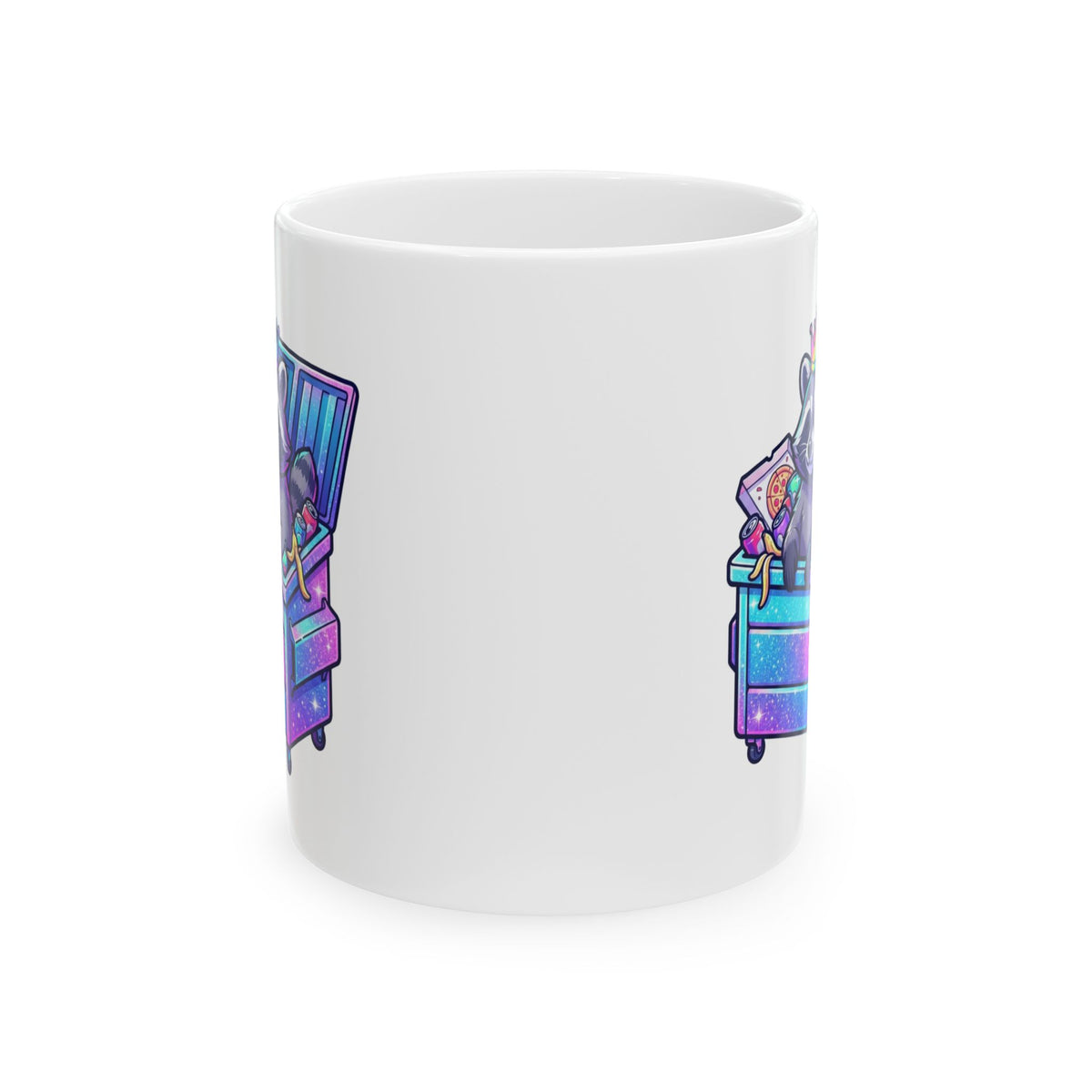 "Top Tier Trash" White Ceramic Mug — Graphic