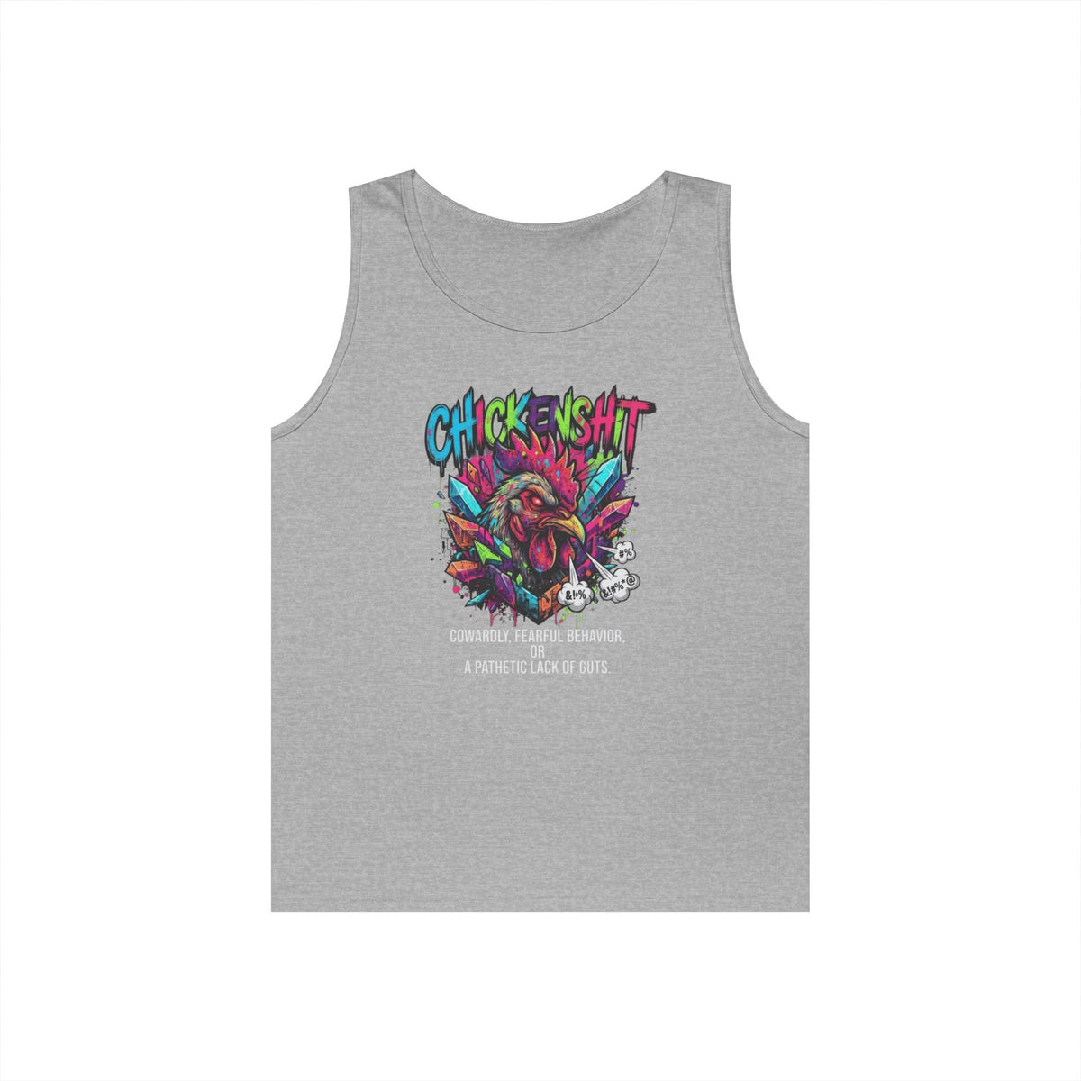 Color: Sport Grey | Chickenshit Tank Top