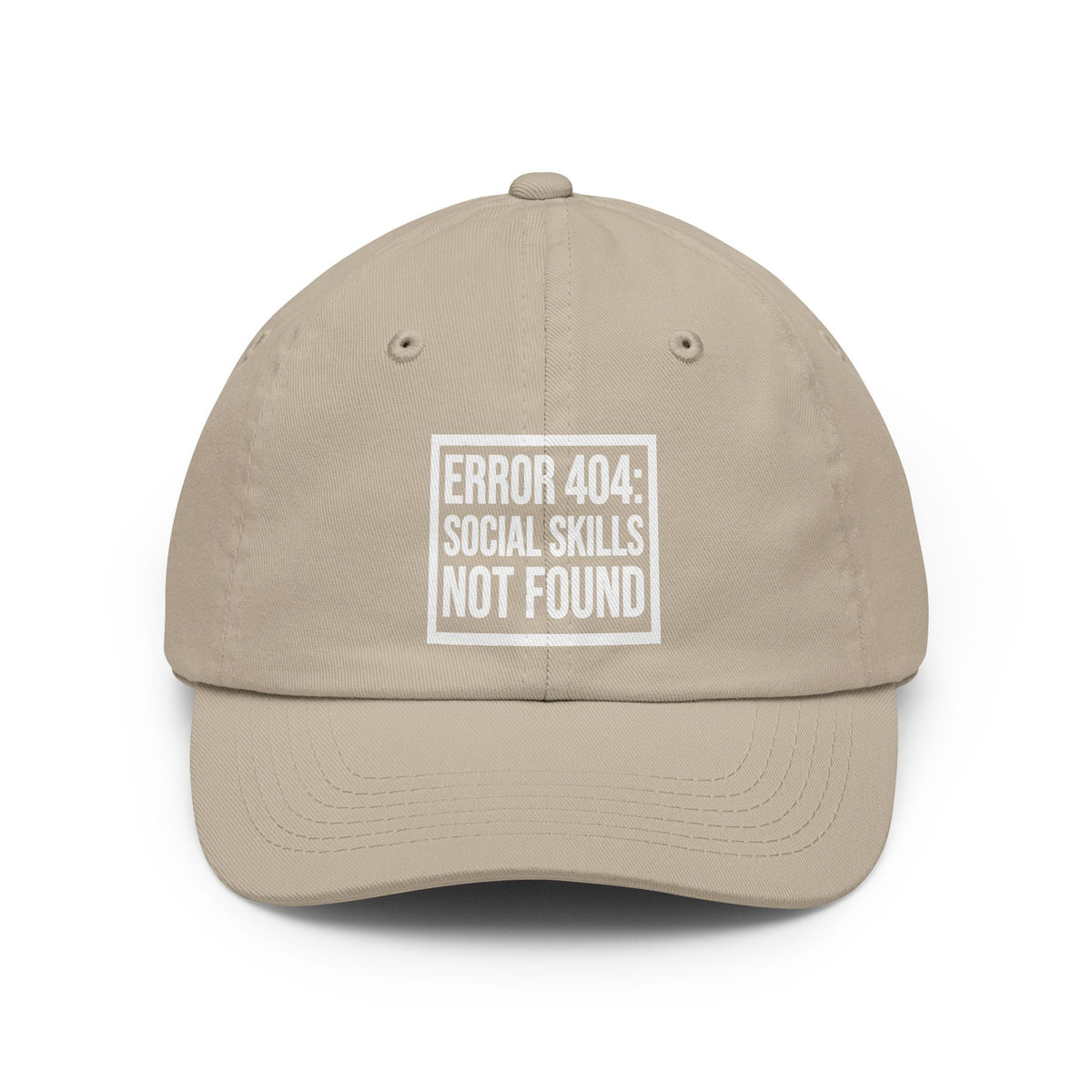 "Social Skills Not Found" Dad Hat