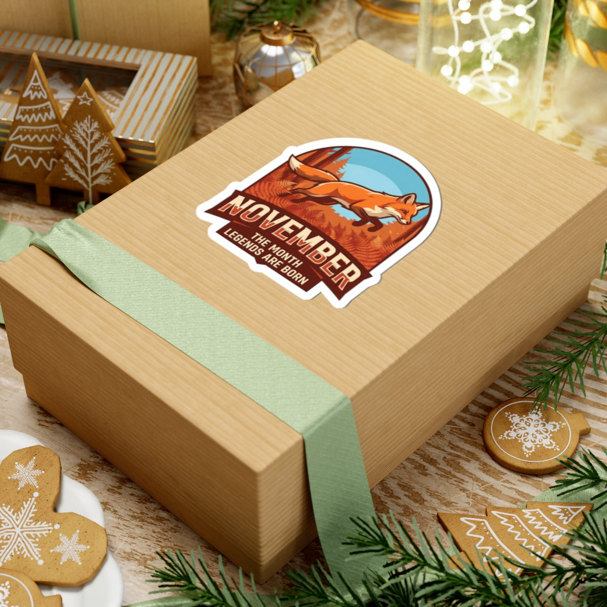 "November Legend" Sticker