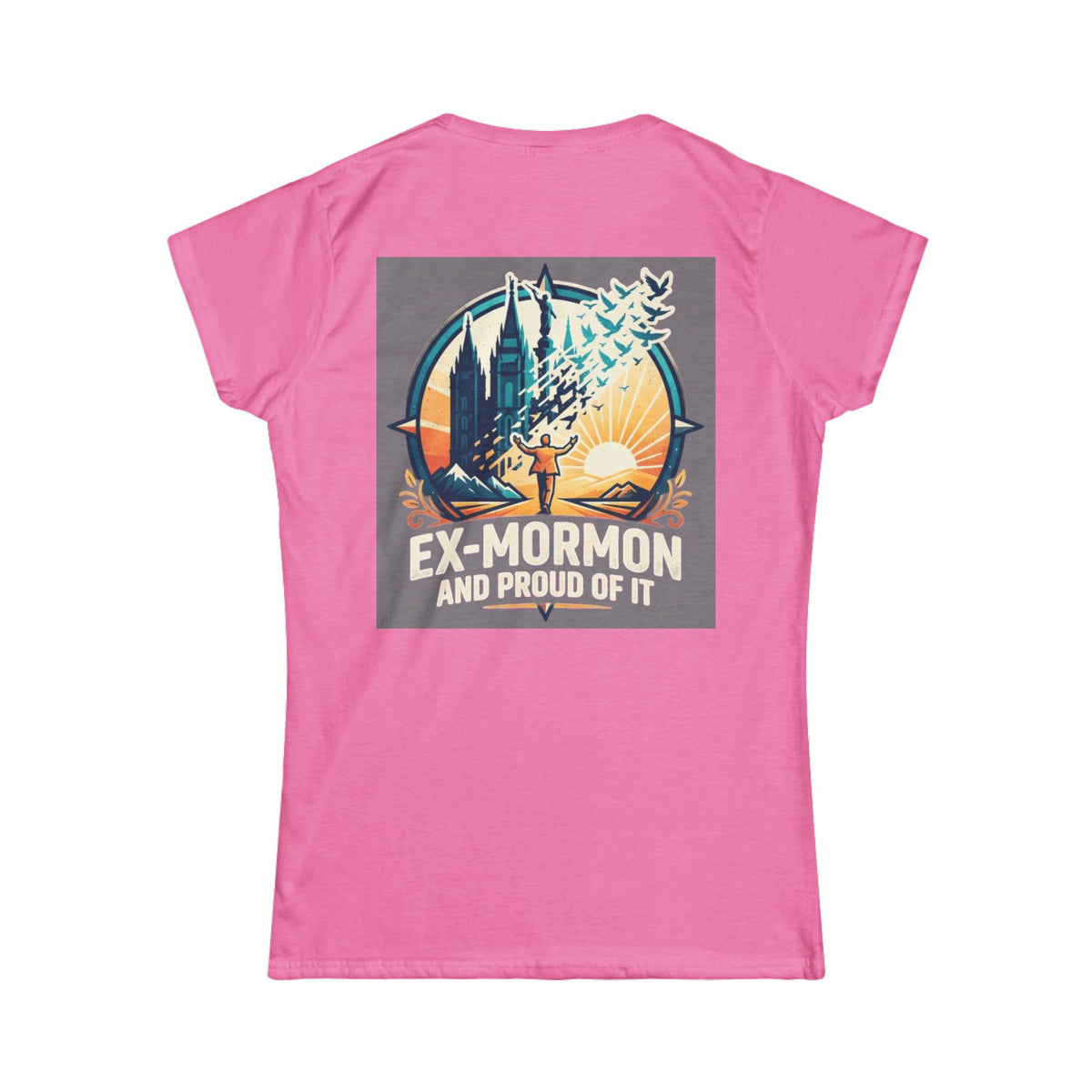 Color: Azalea | Ex Mormon Women's Tee