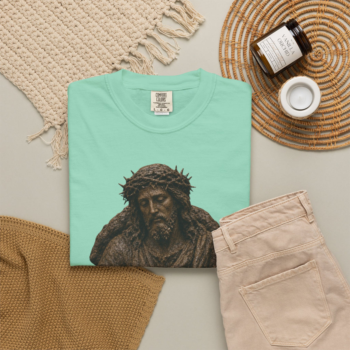 "Good Book Series It's a Sign" Unisex Garment-Dyed Tee