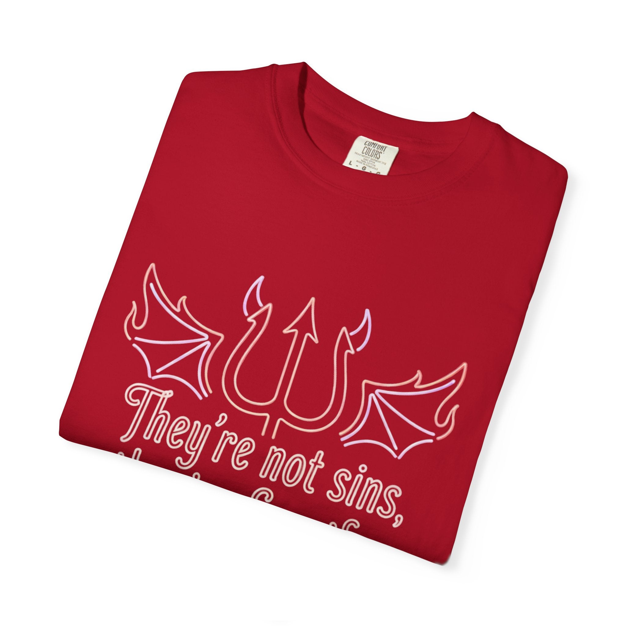 "Infernal Rewards Program" Unisex Garment-Dyed T-shirt