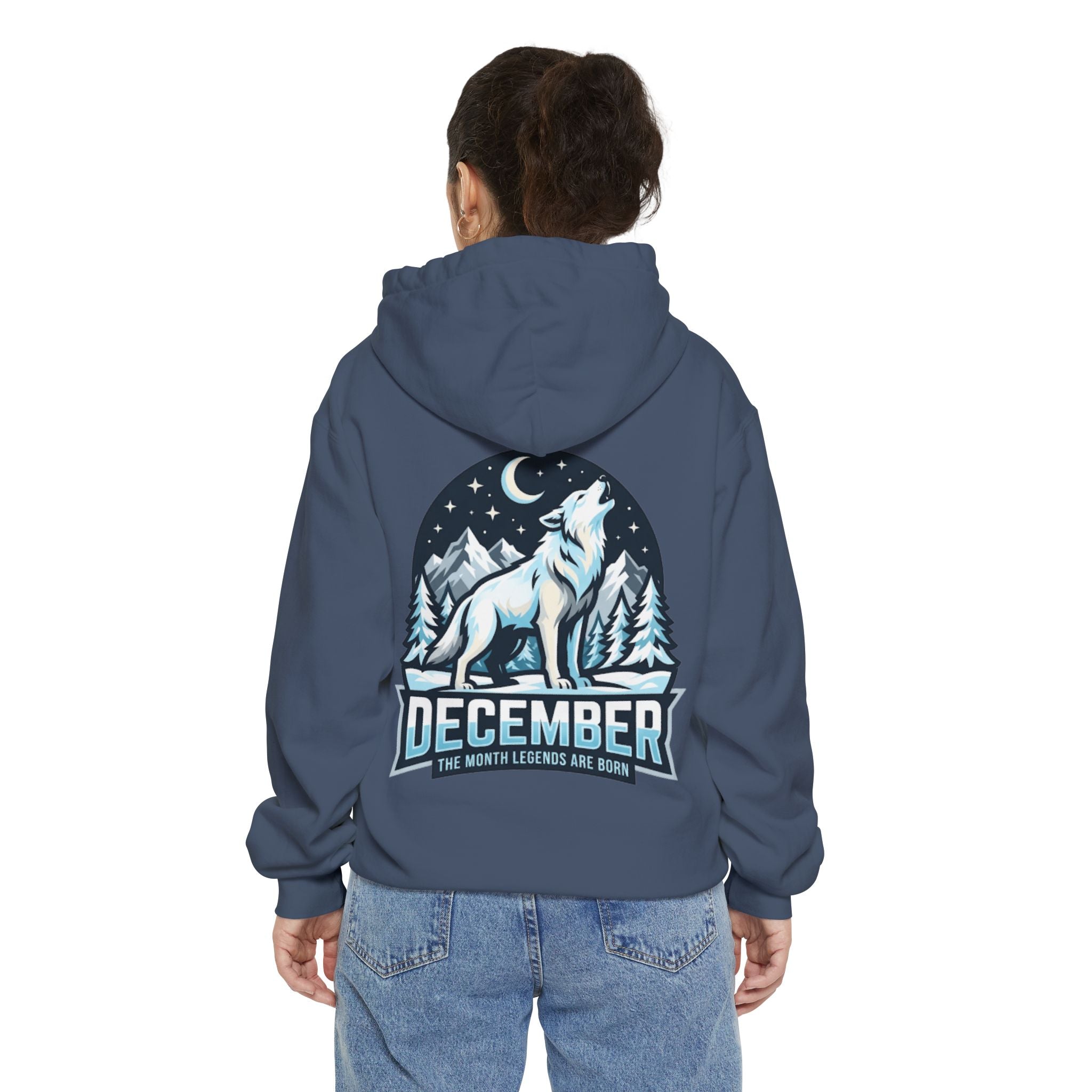 "December Legend" Garment-Dyed Hoodie