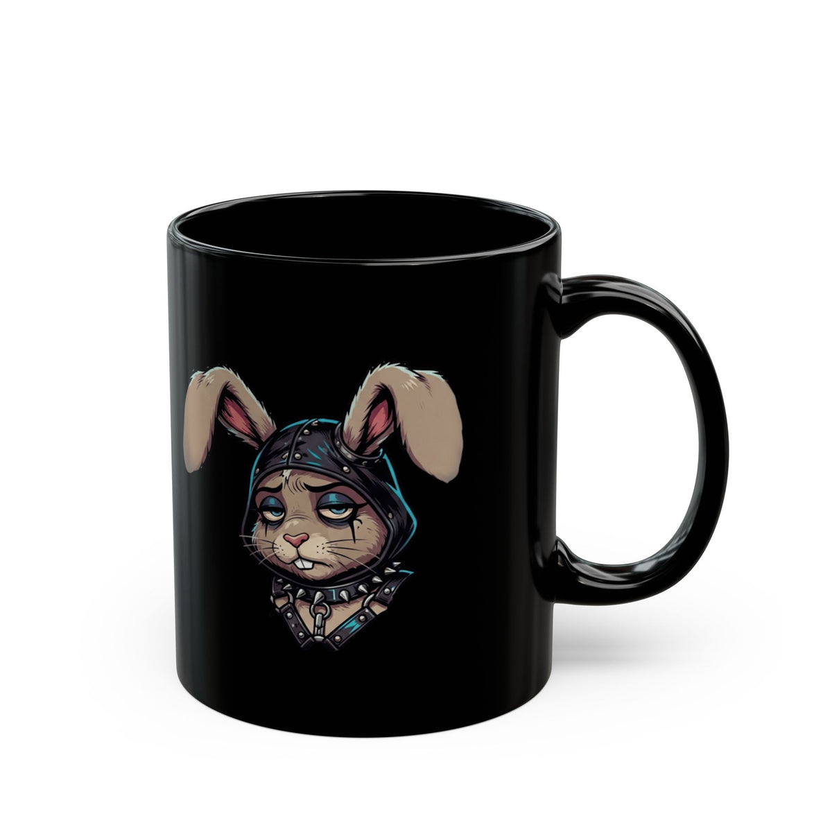 "Fertility Festival" Black Ceramic Mug — Graphic