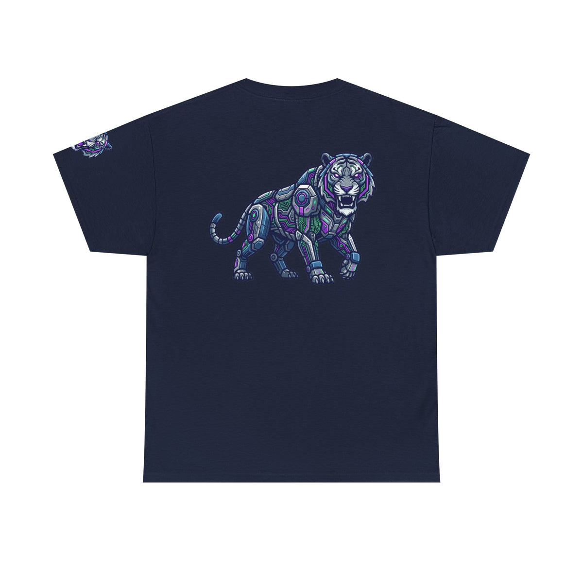 Color: Navy | Cyber Tiger Premium Graphic Tee