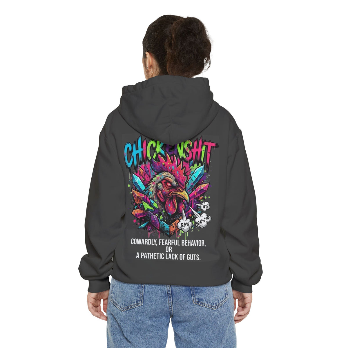 Color: Pepper | Chickenshit Garment-Dyed Hoodie