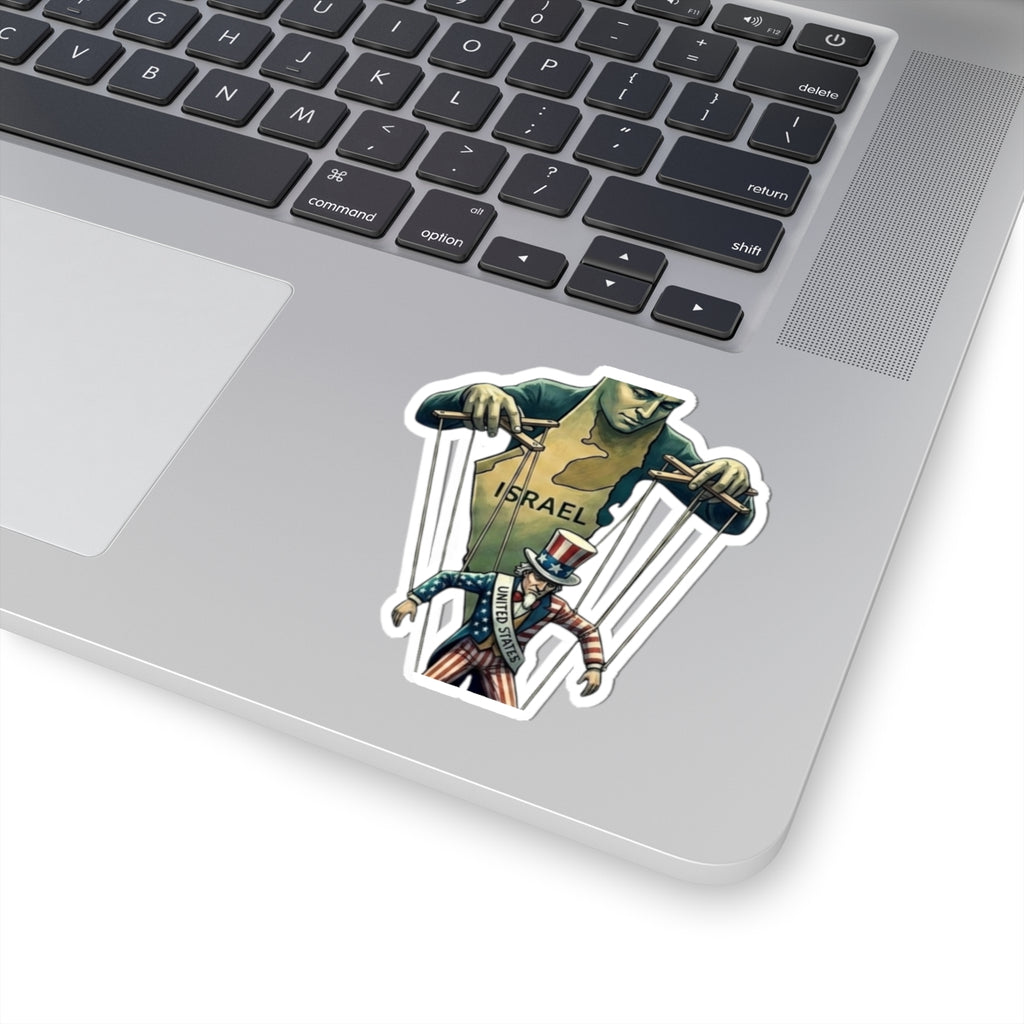 Strings Attached | Kiss-Cut Sticker — AttitudeShirts