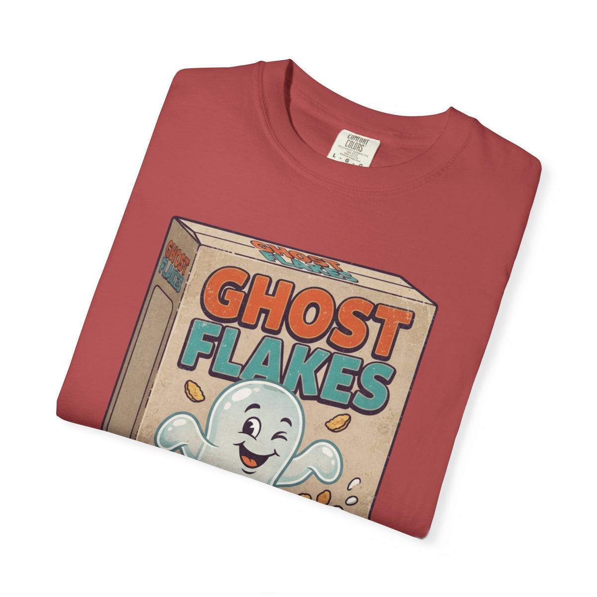 "Ghost Flakes" Unisex Garment-Dyed Tee