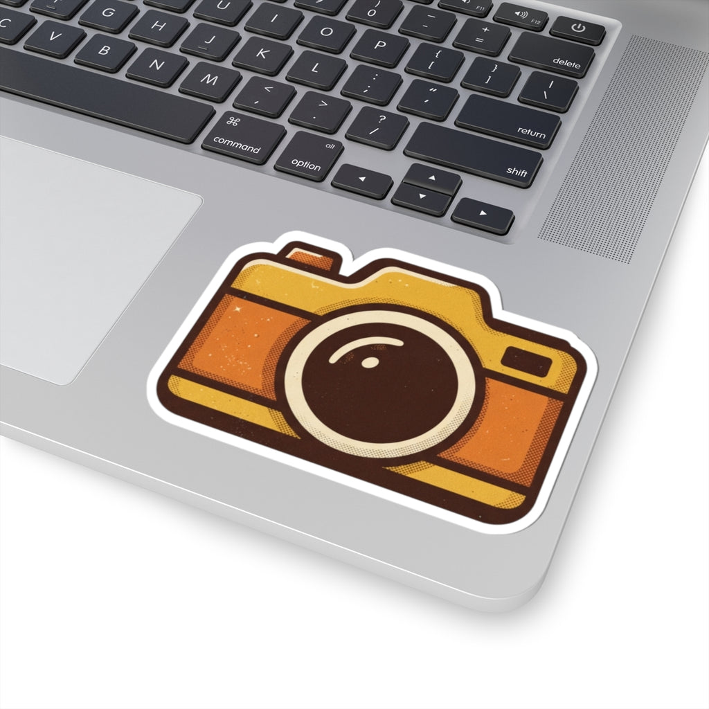 "Eyes Closed As Usual" Sticker