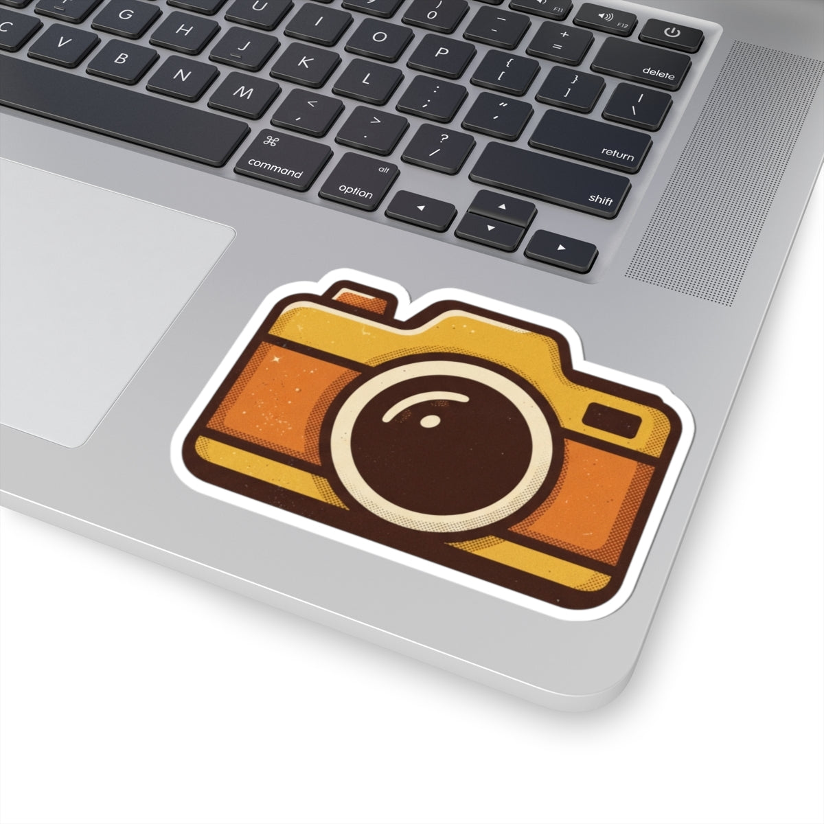"Eyes Closed As Usual" Sticker